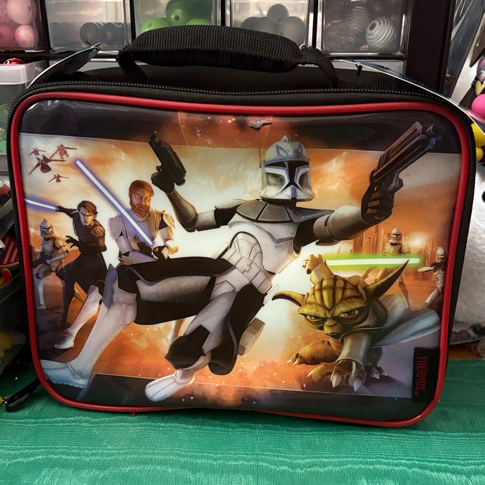 Star Wars Themed Lunch Pail - Black and Red